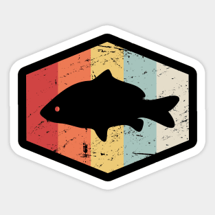 Vintage Carp Fish - Gift For Carp Fishing Sticker